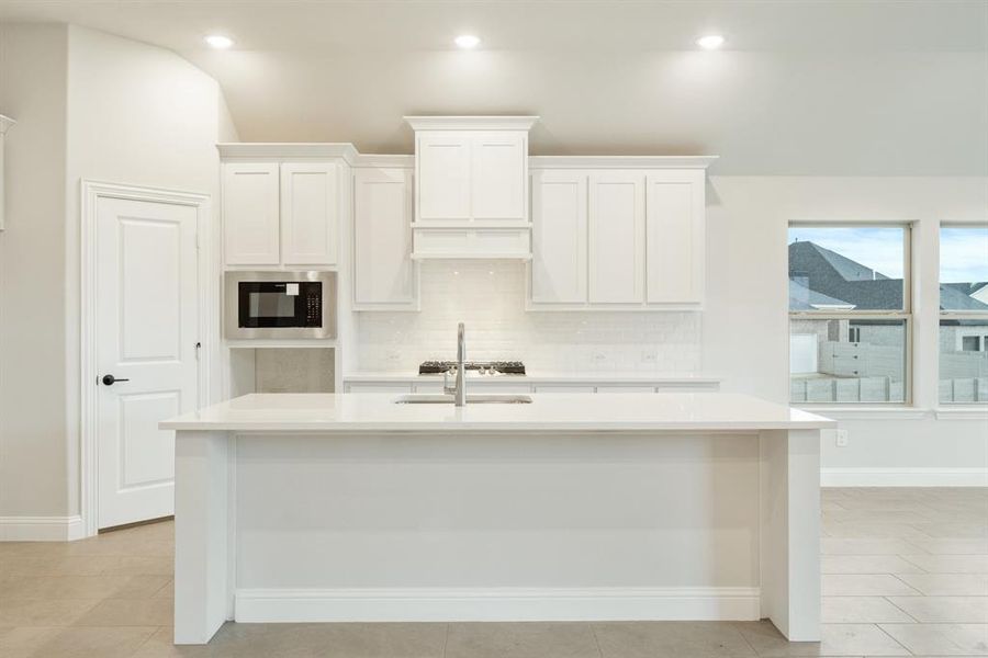 Furnished interior view inside a new home in Painted Tree Woodland District 50, McKinney (Image 7). Furnished interior view inside a new home in Painted Tree Woodland District 50, McKinney (Image 7).