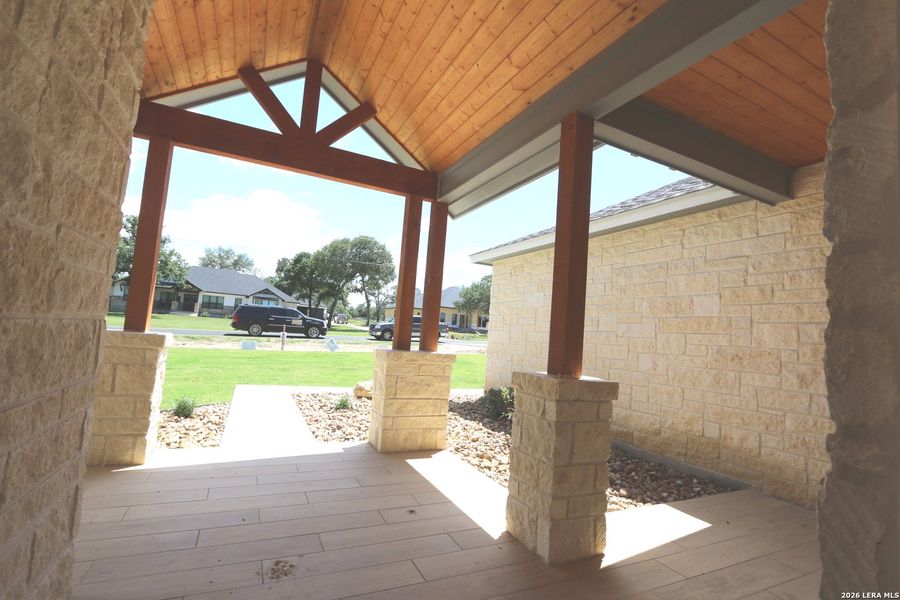 Exterior details and patio area of a home in , La Vernia (Image 4). Exterior details and patio area of a home in , La Vernia (Image 4).
