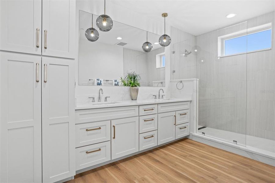 Furnished interior view inside a new home in , Clearwater (Image 18). Furnished interior view inside a new home in , Clearwater (Image 18).