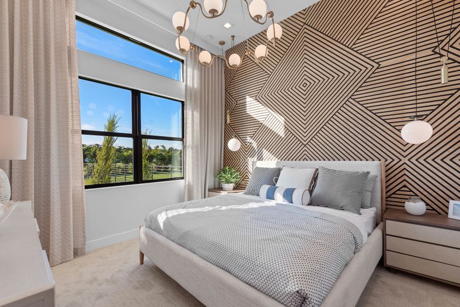 Representative furnished interior of a home built from the Santorini by GL Homes in Lotus Edge, Boca Raton (Image 12).