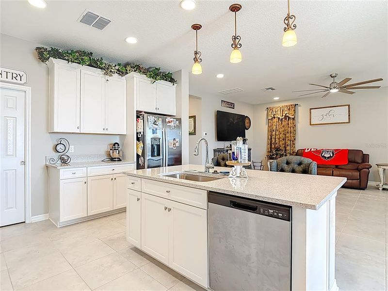 Furnished interior view inside a new home in Cobblestone, Zephyrhills (Image 55).