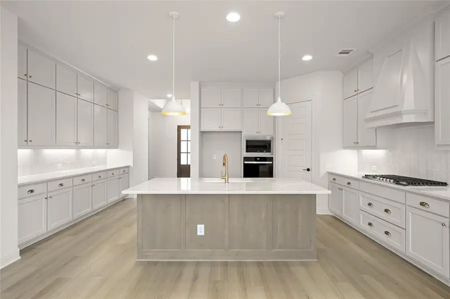 Furnished interior view inside a new home in BridgeWater - Phase 1, Midlothian (Image 10).