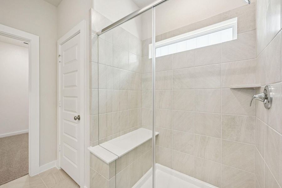 Furnished interior view inside a new home in Landing Meadows - Traditional Series, New Caney (Image 9).