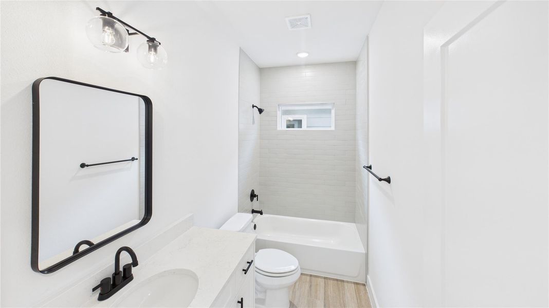 Furnished interior view inside a new home in , Houston (Image 6).