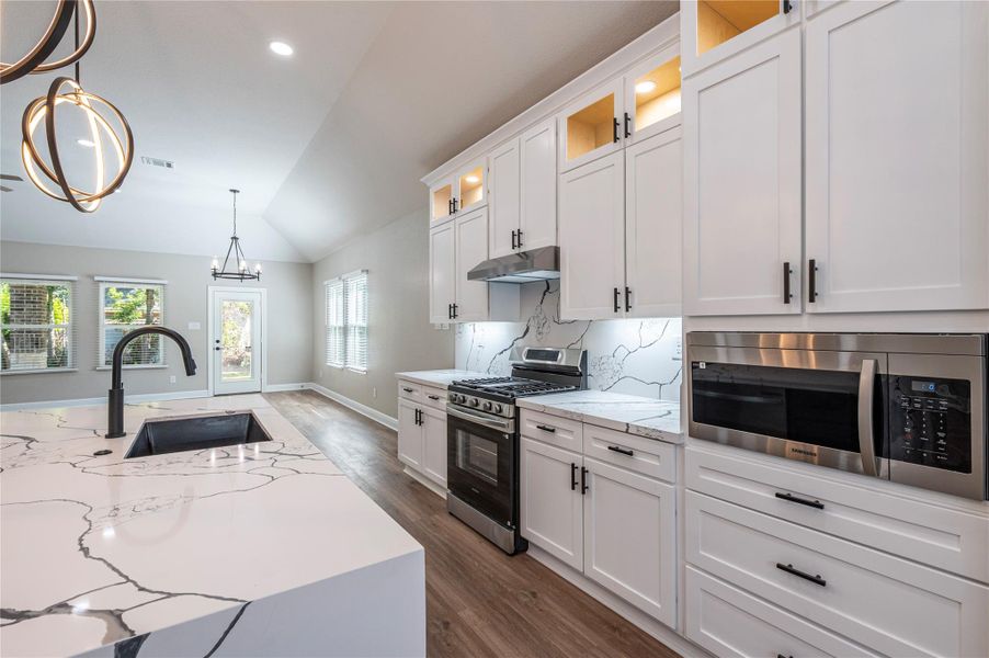 Furnished interior view inside a new home in , Houston (Image 13).