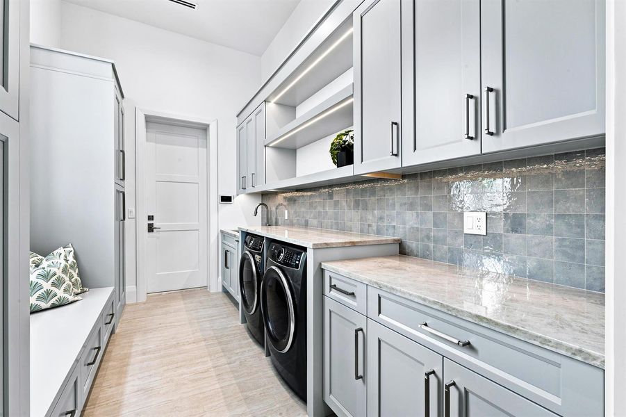 FIRST FLOOR LAUNDRY AND MUD ROOM