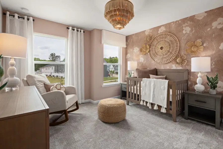 Furnished interior view inside a new home in Everton, Durham (Image 7).
