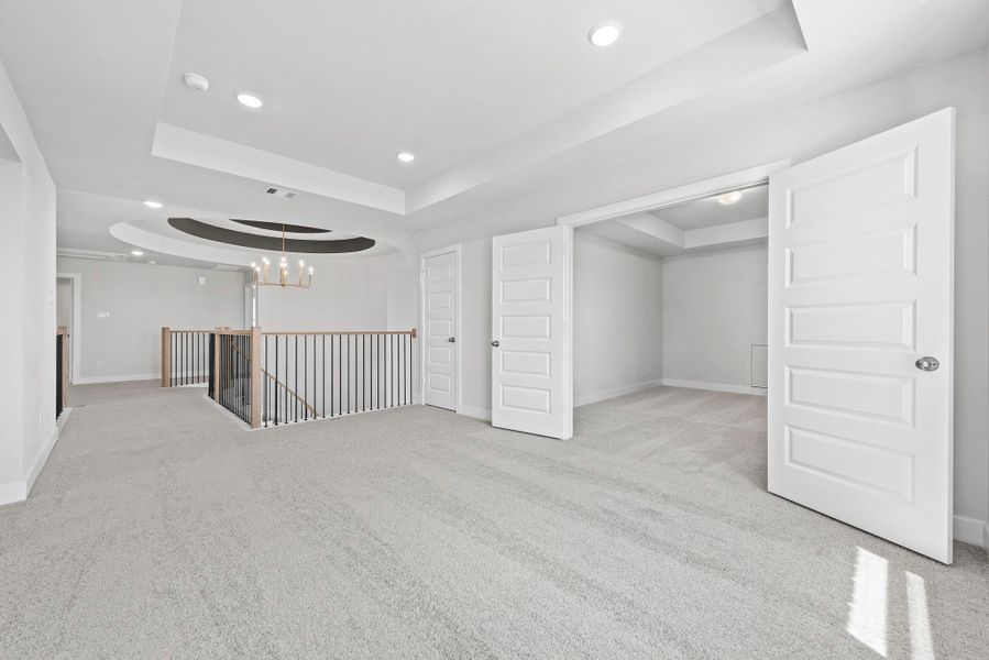 Spacious, unfurnished interior of a new home in Legacy, League City (Image 20).