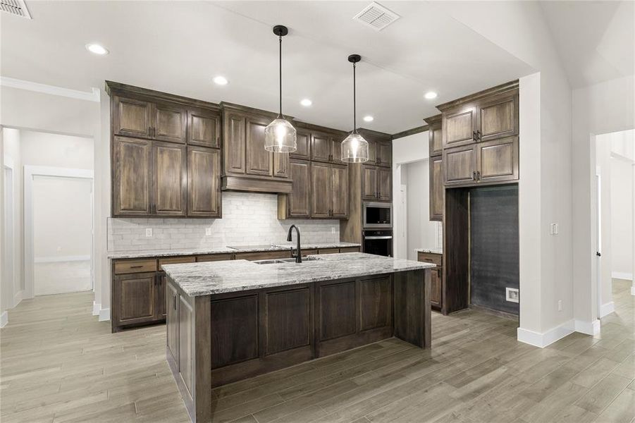 Furnished interior view inside a new home in Arbor Hills, Poolville (Image 8).