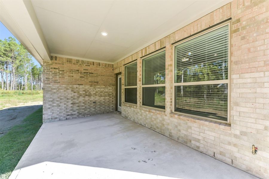 Exterior details and patio area of a home in Encino Estates, Dayton (Image 17). Exterior details and patio area of a home in Encino Estates, Dayton (Image 17).