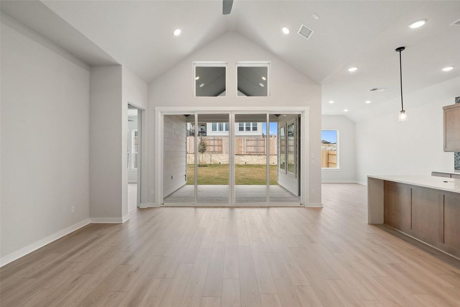 Spacious, unfurnished interior of a new home in Lariat, Liberty Hill (Image 27). Spacious, unfurnished interior of a new home in Lariat, Liberty Hill (Image 27).