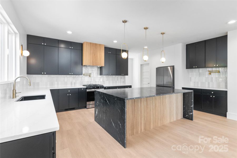 Furnished interior view inside a new home in , Charlotte (Image 26).