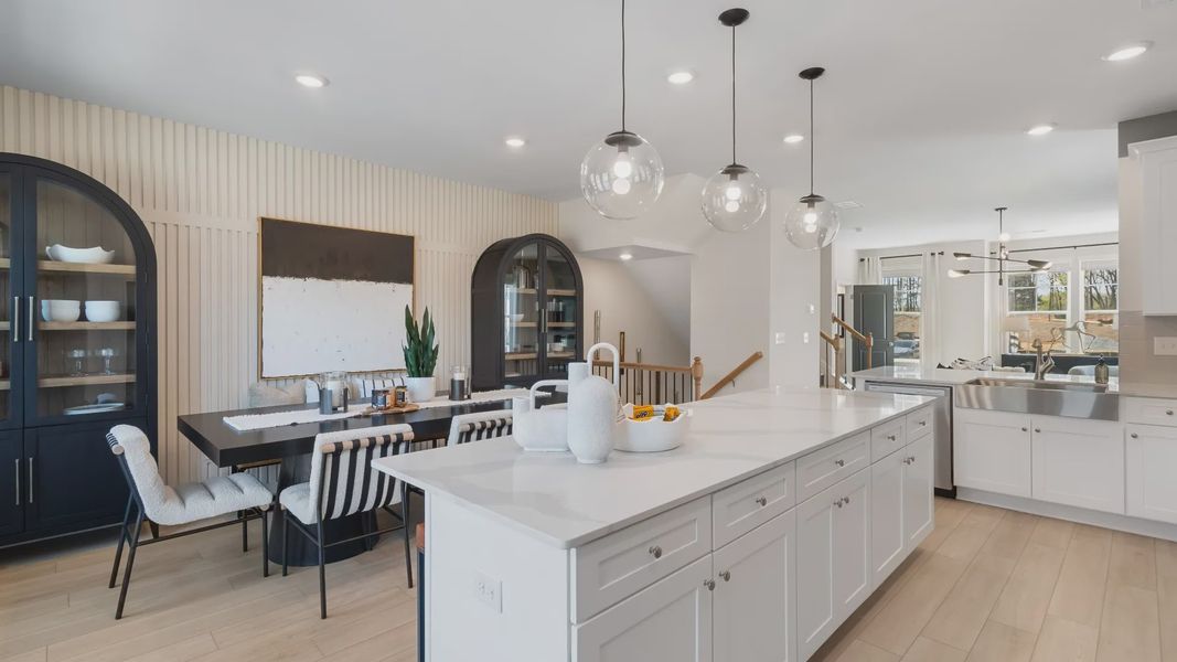 Furnished interior view inside a new home in Daybreak, Newnan (Image 12).