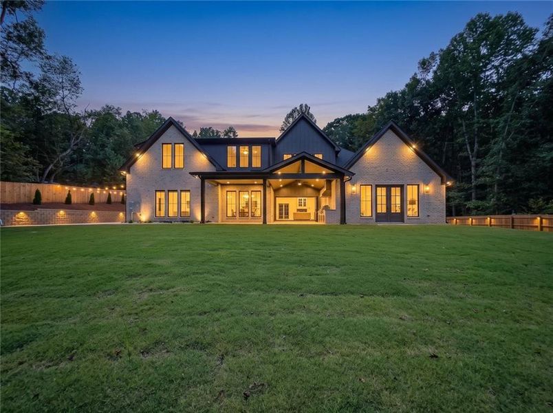 Exterior details and patio area of a home in , Winder (Image 33).