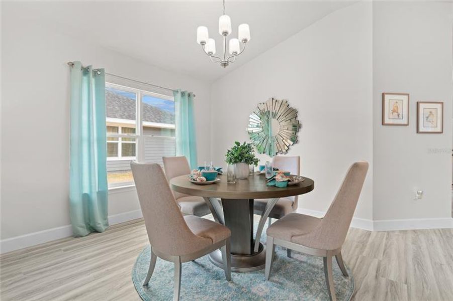Furnished interior view inside a new home in Country Way South, Newberry (Image 9).