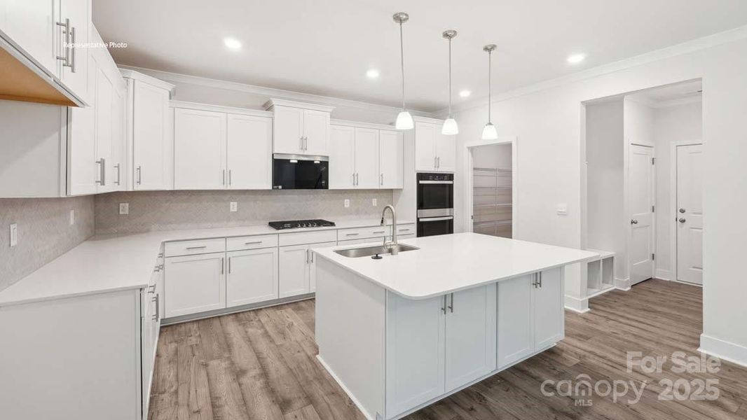 Furnished interior view inside a new home in Westport, York (Image 9).