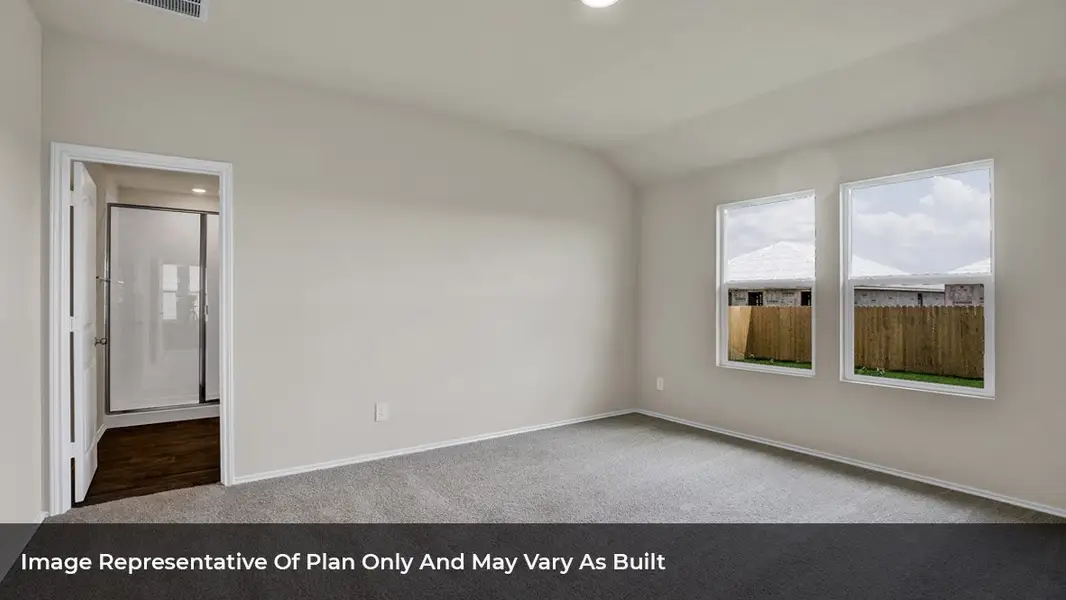 Representative unfurnished interior of a home built from the The Baxtor by D.R. Horton in Brookstone Creek, San Antonio (Image 21). Representative unfurnished interior of a home built from the The Baxtor by D.R. Horton in Brookstone Creek, San Antonio (Image 21).