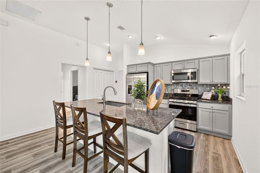 Furnished interior view inside a new home in , The Villages (Image 5).