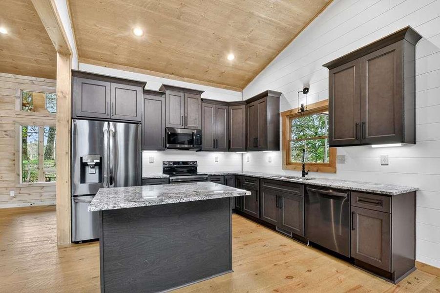 Furnished interior view inside a new home in , Blue Ridge (Image 8).