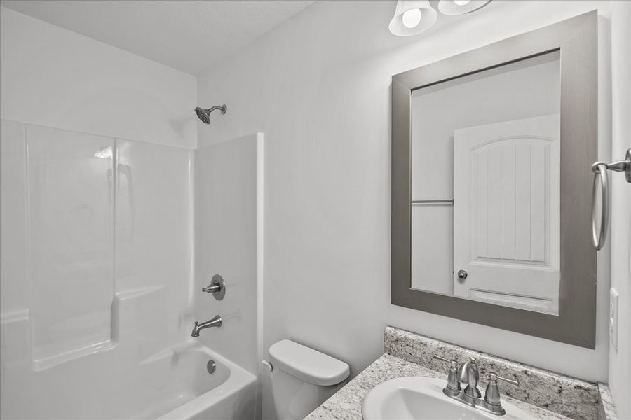 Representative furnished interior of a home built from the Lexington by Enchanted Homes in Gentry Place, Spartanburg (Image 4).