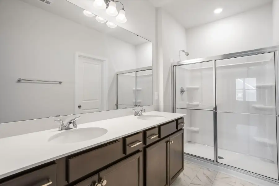 Furnished interior view inside a new home in West Main Townhomes, Sanford (Image 8).