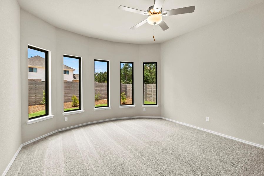 Spacious, unfurnished interior of a new home in Two Step Farm, Montgomery (Image 19). Spacious, unfurnished interior of a new home in Two Step Farm, Montgomery (Image 19).