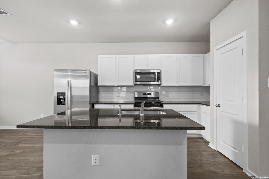 Furnished interior view inside a new home in The Parklands, Schertz (Image 11). Furnished interior view inside a new home in The Parklands, Schertz (Image 11).