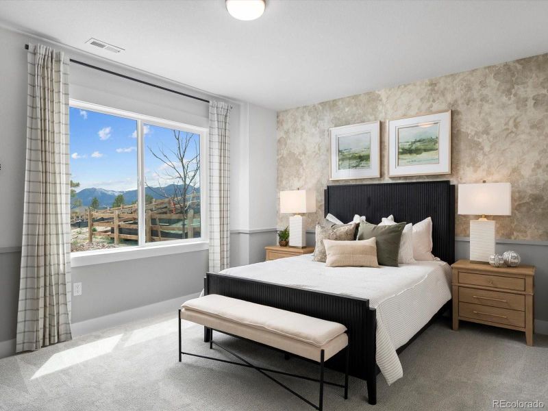 Furnished interior view inside a new home in Jackson Creek, Monument (Image 5).