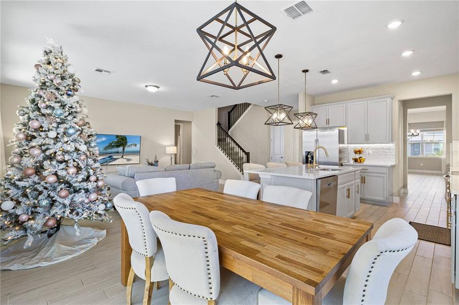 Furnished interior view inside a new home in , Minneola (Image 16).