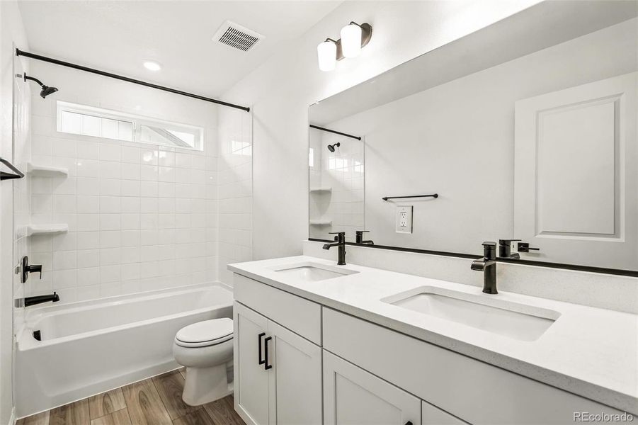 Furnished interior view inside a new home in Windsong, Thornton (Image 9).