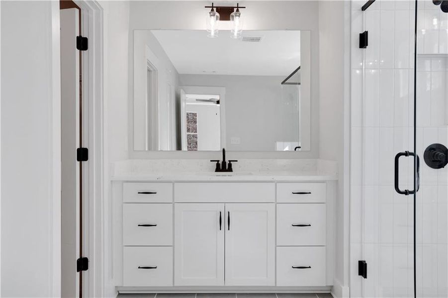 Close-up of interior finishes inside a home in Cambridge, Flowery Branch (Image 13).