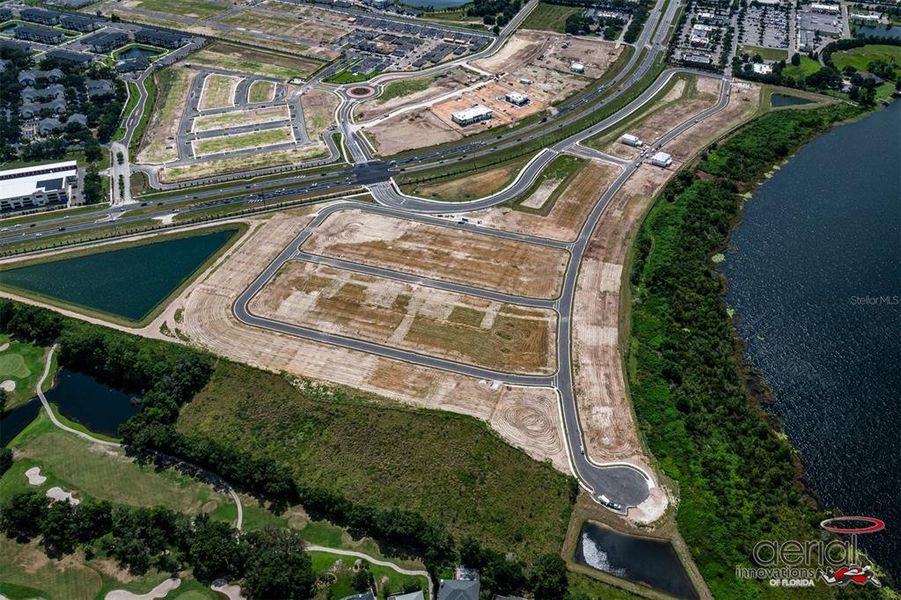 Site preparation for new homesites in Lochside, Mount Dora (Image 39). Site preparation for new homesites in Lochside, Mount Dora (Image 39).