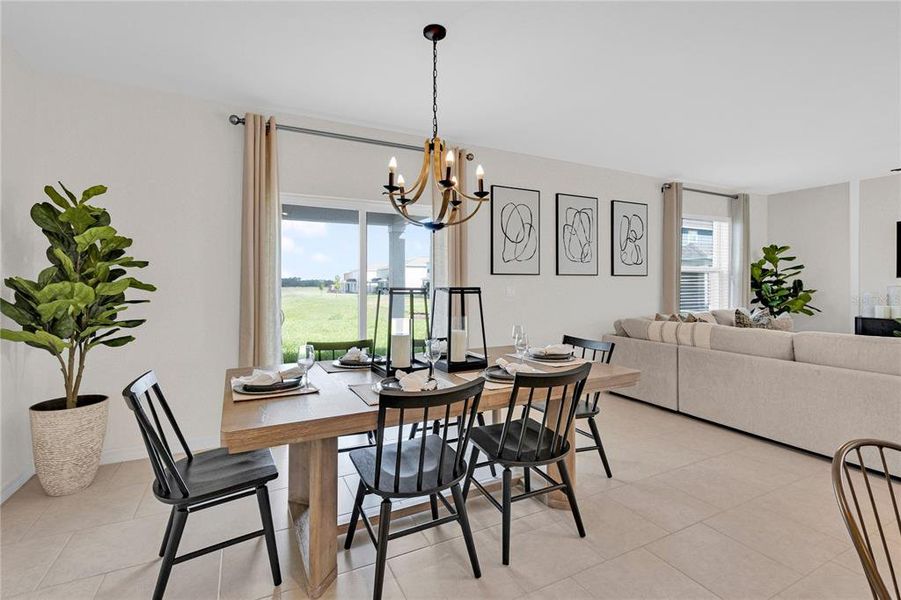 Furnished interior view inside a new home in Lennar at Turnleaf, Punta Gorda (Image 3).