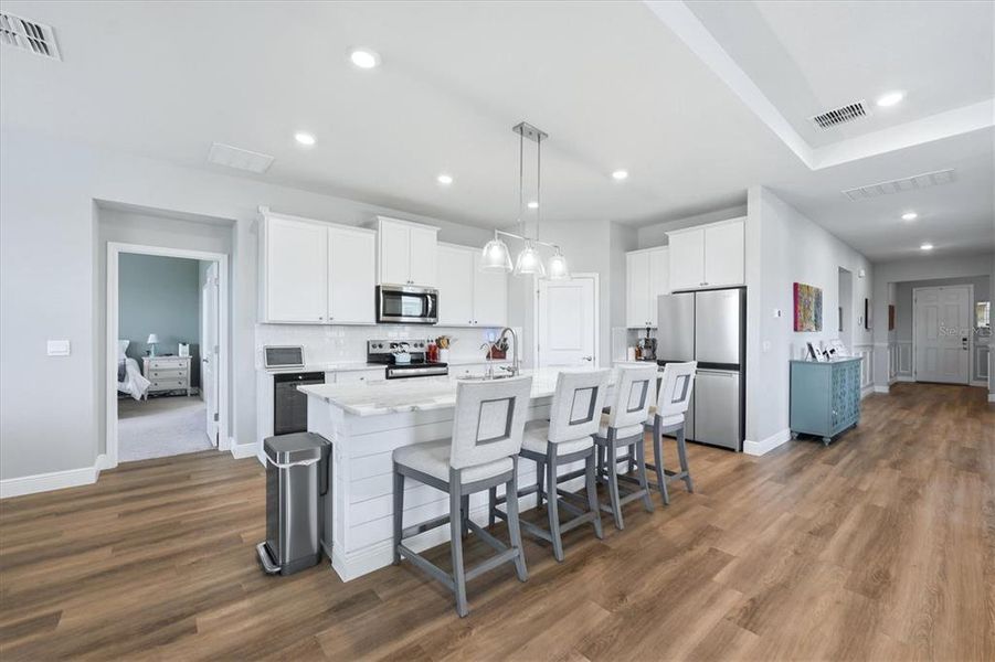 Furnished interior view inside a new home in Bella Lago, Parrish (Image 9).