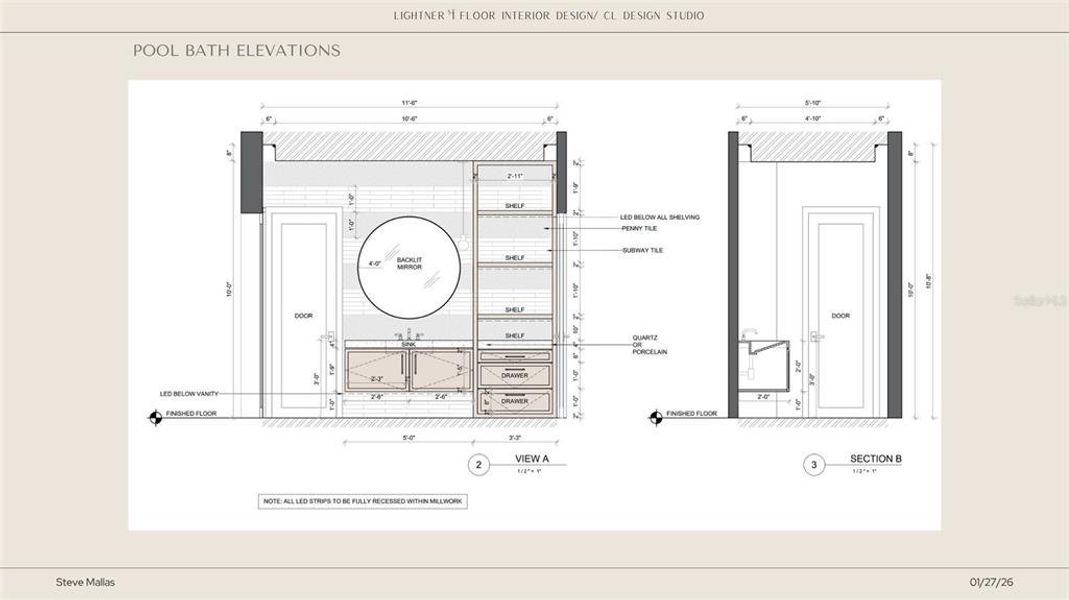 2D floor plan layout of this home in , Tampa, FL (Image 22).