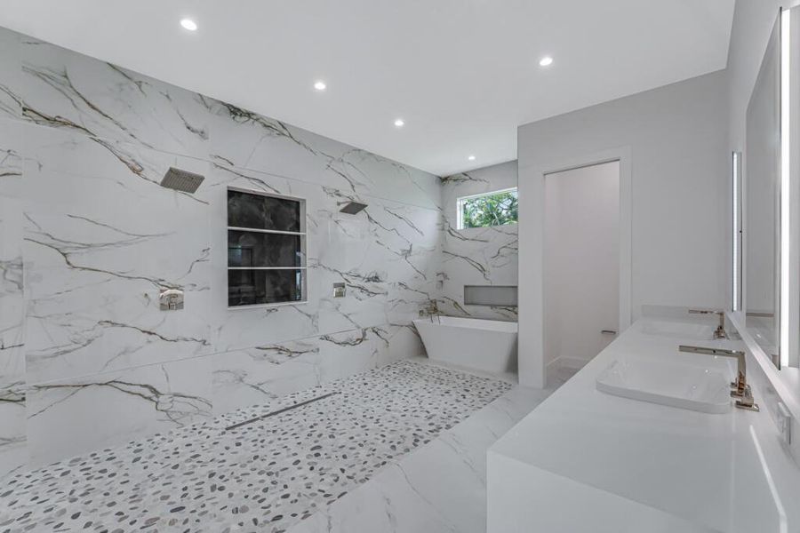 Furnished interior view inside a new home in , Lake Worth (Image 7).