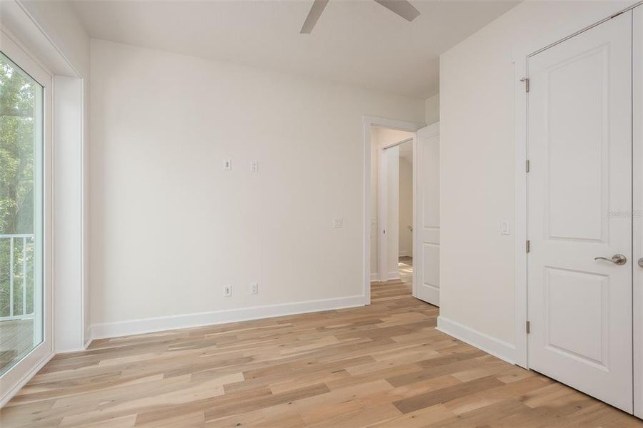 Laundry, Elevator Door Guest Room of Sold Model Home