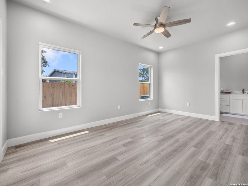 Spacious, unfurnished interior of a new home in , Canyon Lake (Image 18). Spacious, unfurnished interior of a new home in , Canyon Lake (Image 18).