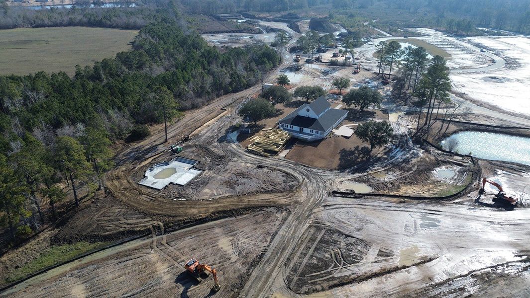 Site preparation for new homesites in The Forest at Black Bear, Longs (Image 16).
