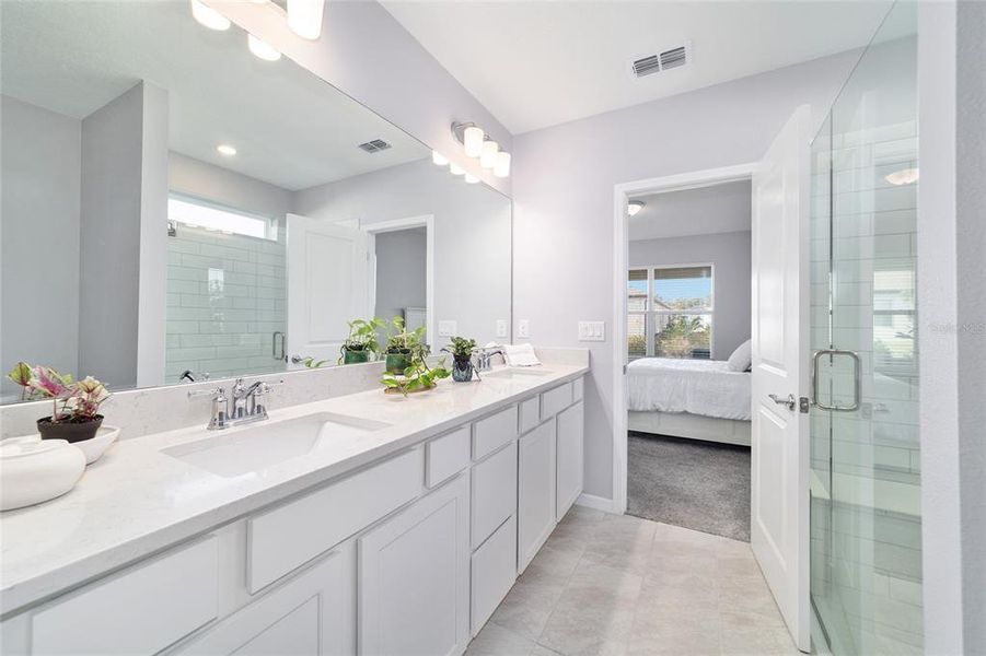 Furnished interior view inside a new home in Del Webb Stone Creek, Ocala (Image 6).