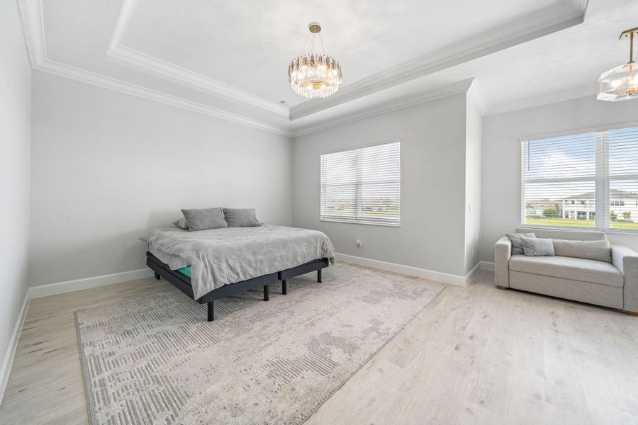 Furnished interior view inside a new home in , The Acreage (Image 17). Furnished interior view inside a new home in , The Acreage (Image 17).