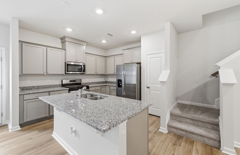 Furnished interior view inside a new home in Flemingfield, Greensboro (Image 19).