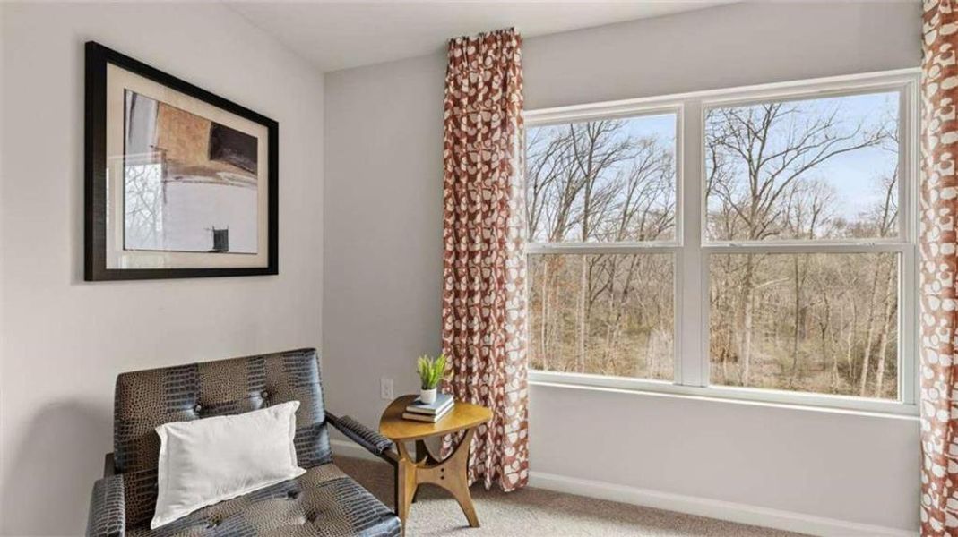 Furnished interior view inside a new home in Echo Glen, Stockbridge (Image 37). Furnished interior view inside a new home in Echo Glen, Stockbridge (Image 37).