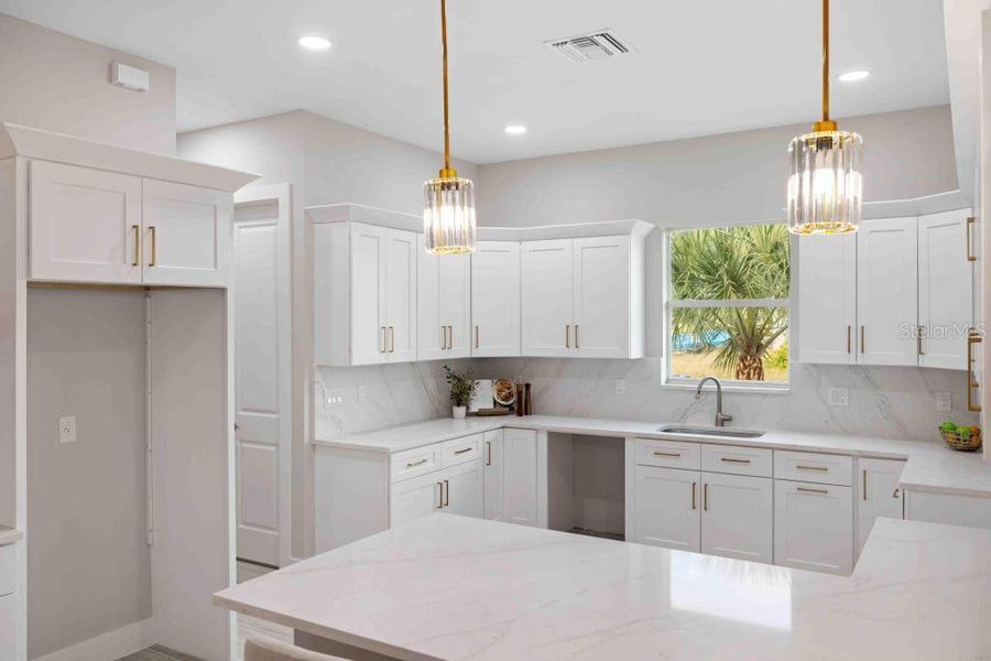 Furnished interior view inside a new home in , Placida (Image 12).