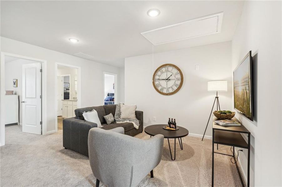Furnished interior view inside a new home in Fairview Lake, Conyers (Image 36).