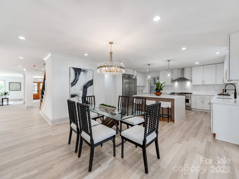 Furnished interior view inside a new home in , Charlotte (Image 23).
