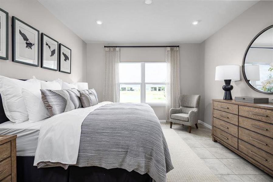 Furnished interior view inside a new home in Brooks Landing, Titusville (Image 11).