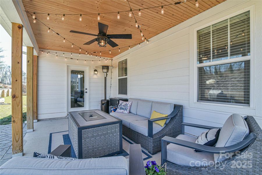 Exterior details and patio area of a home in , Fletcher (Image 23). Exterior details and patio area of a home in , Fletcher (Image 23).
