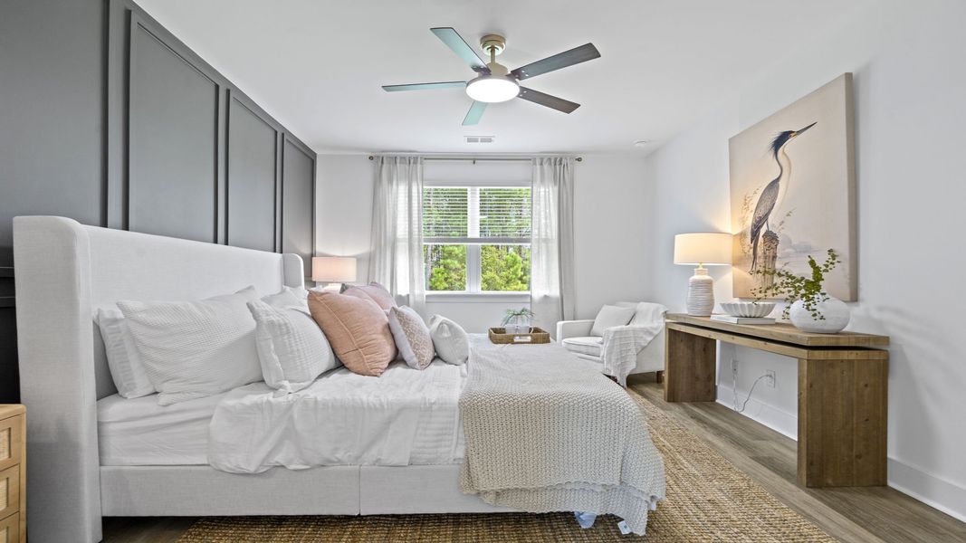 Furnished interior view inside a new home in The Pines at New Hampstead, Savannah (Image 11).