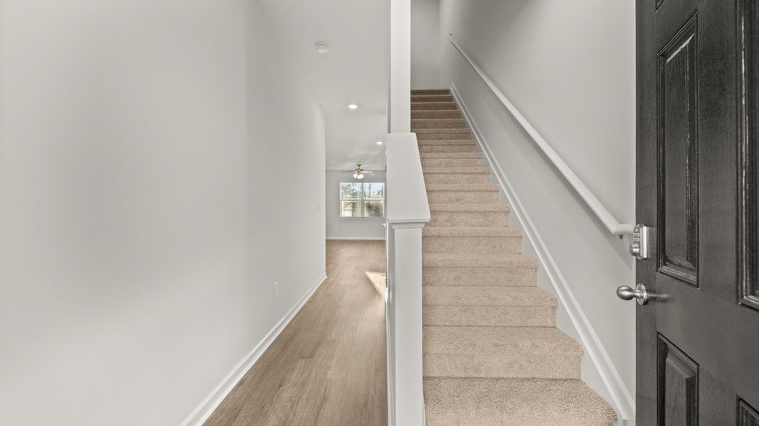 Spacious, unfurnished interior of a new home in Laurel Park Townhomes, Hephzibah (Image 14). Spacious, unfurnished interior of a new home in Laurel Park Townhomes, Hephzibah (Image 14).